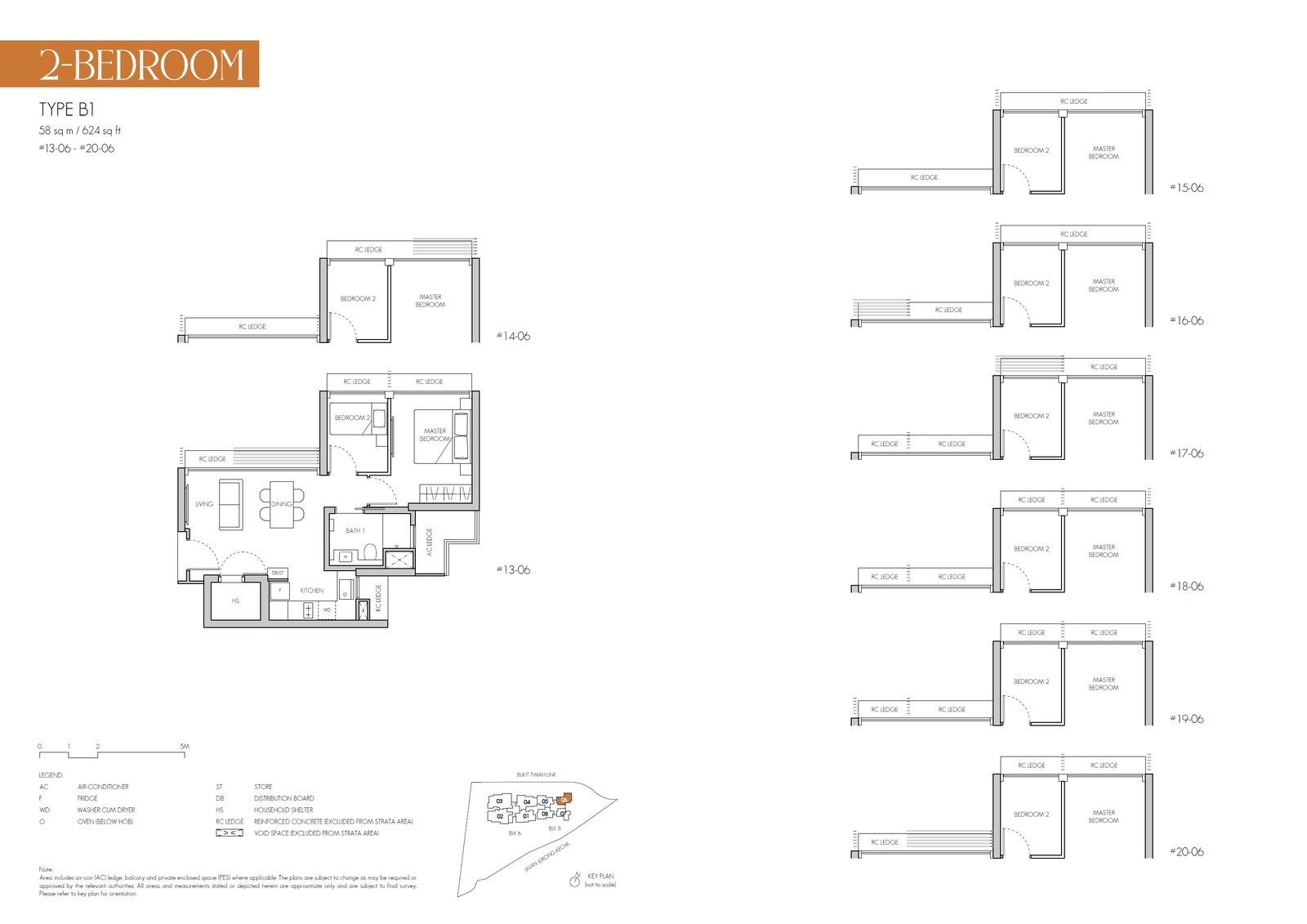 B1 · 624 sqft