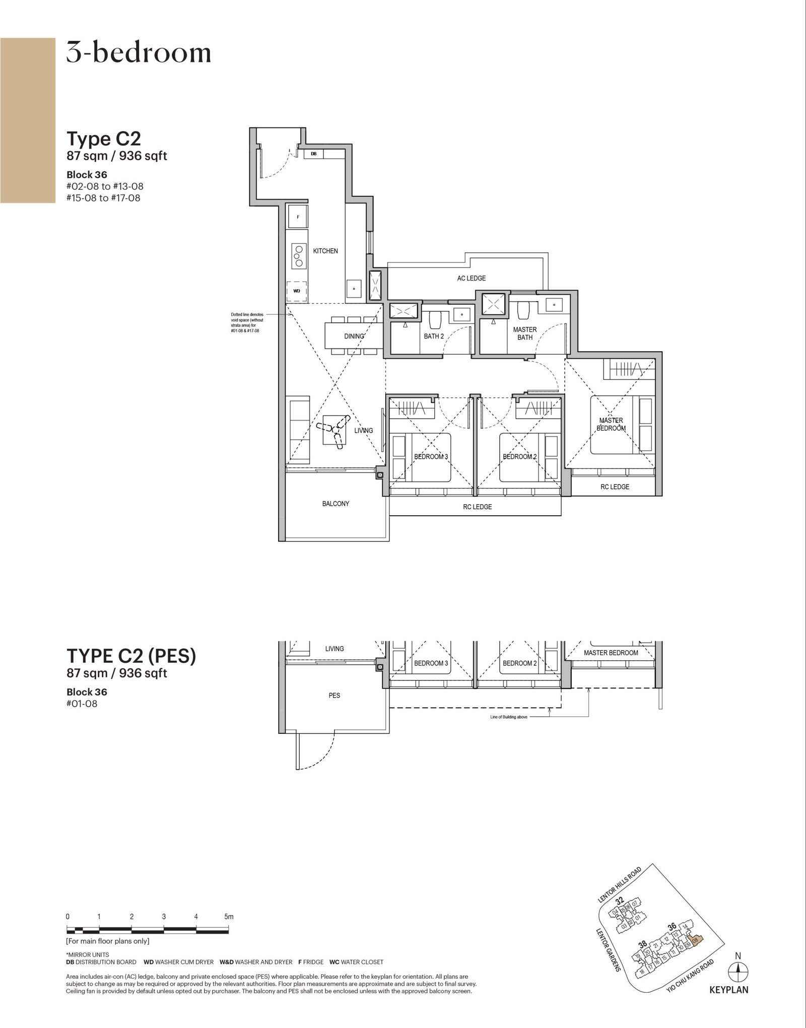 C2 · 936 sqft