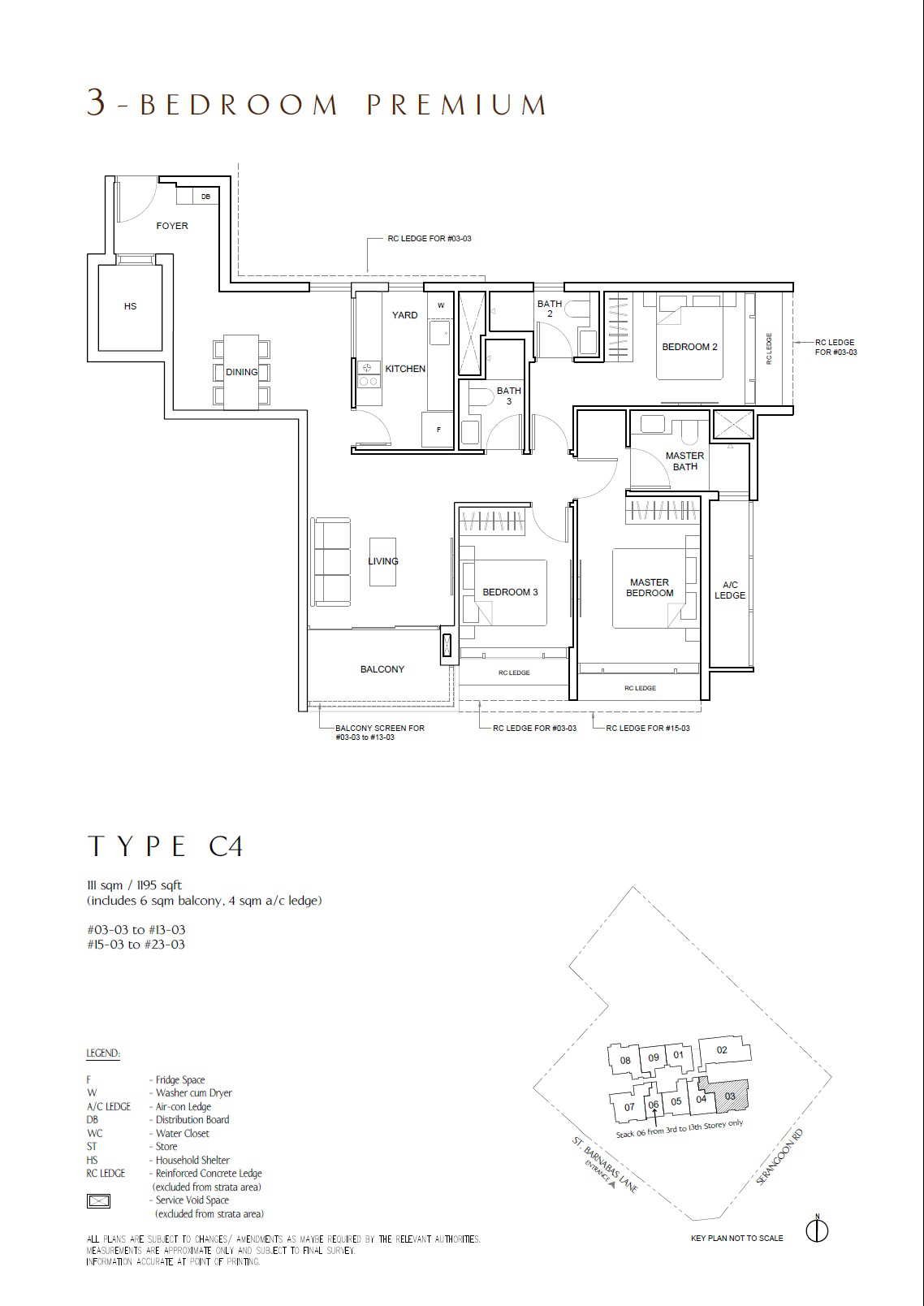 C4 · 1195 sqft