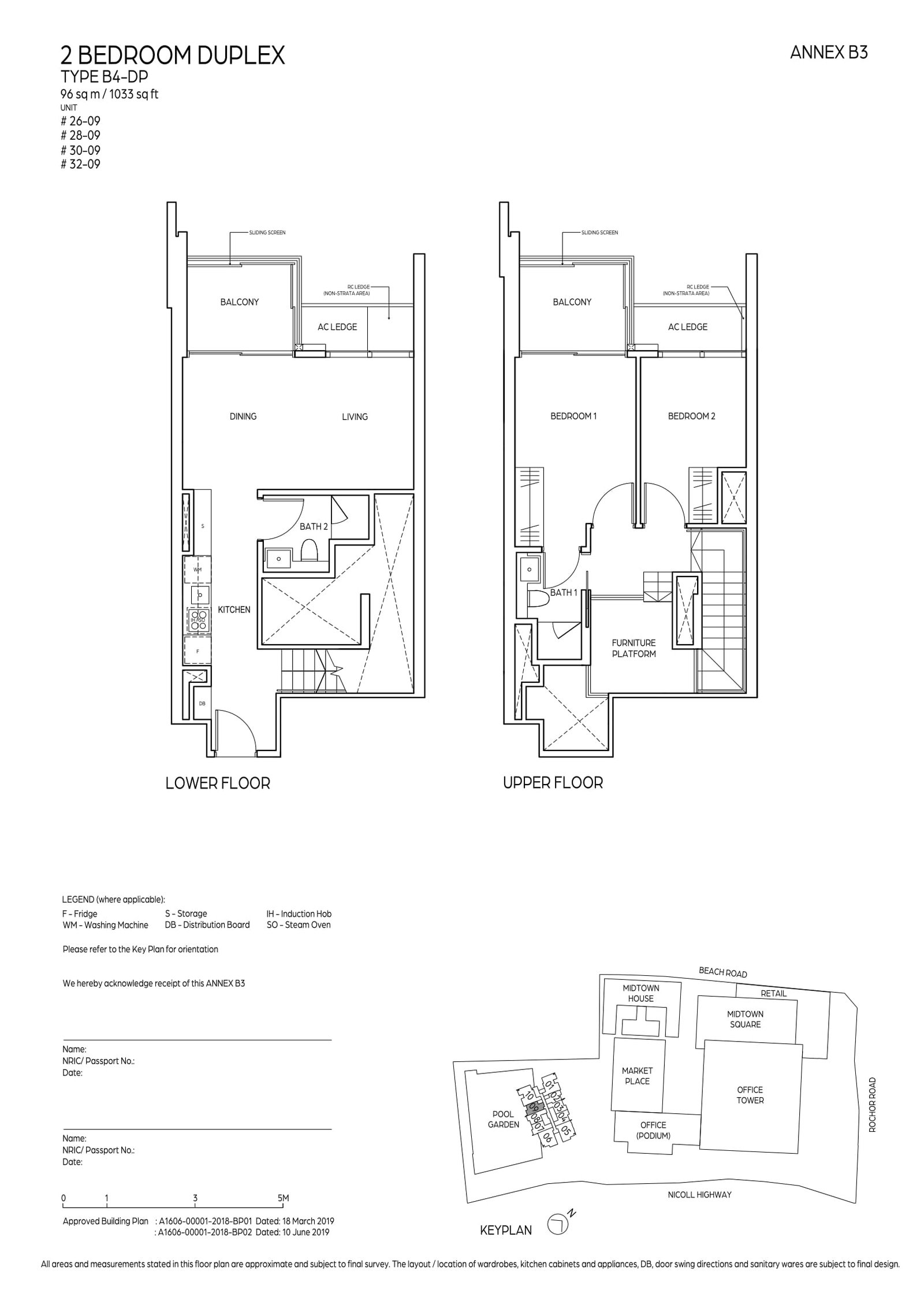 B4-DP · 1033 sqft