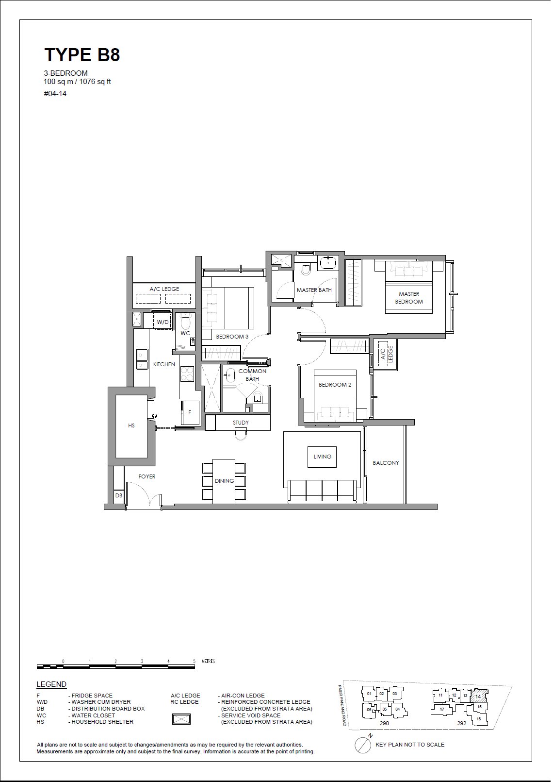 B8 · 1076 sqft