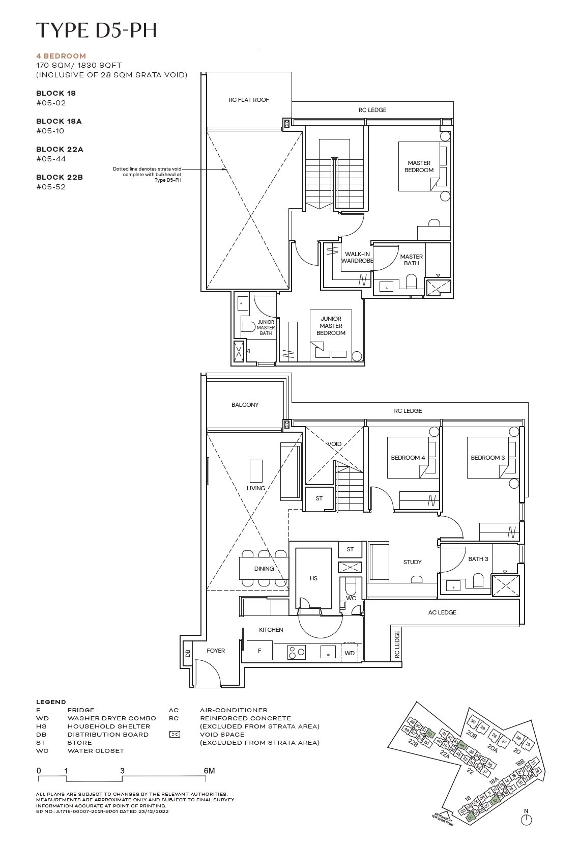 D5-PH · 1830 sqft