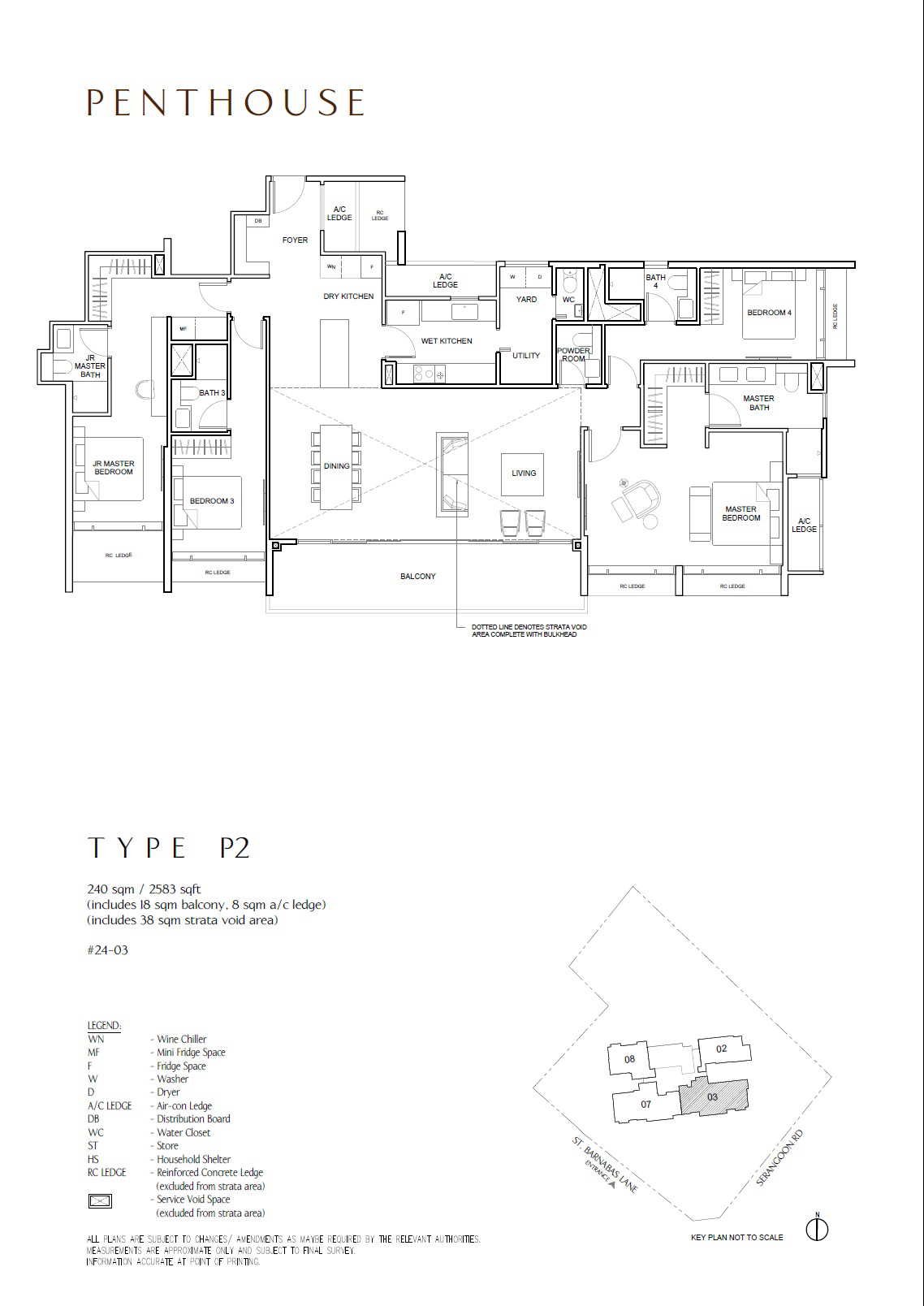 P2 · 2583 sqft