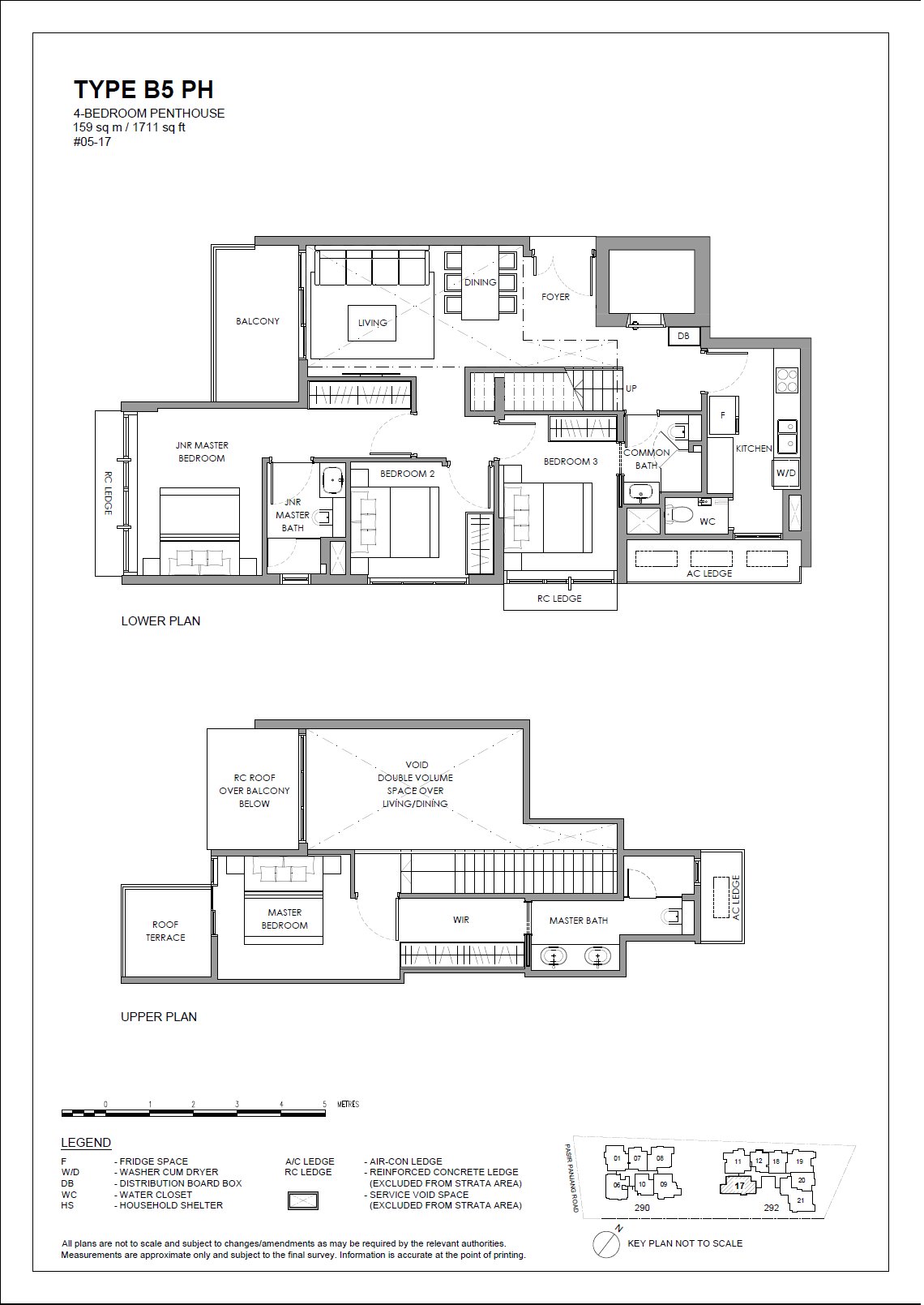 B5 PH · 1711 sqft