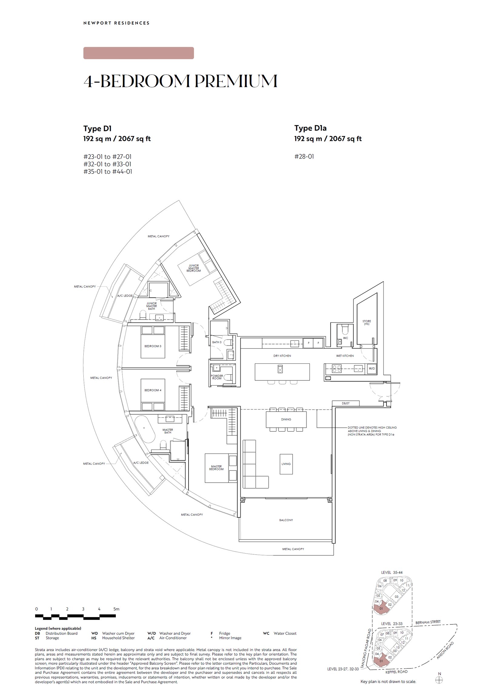 D1 / D1a · 2067 sqft