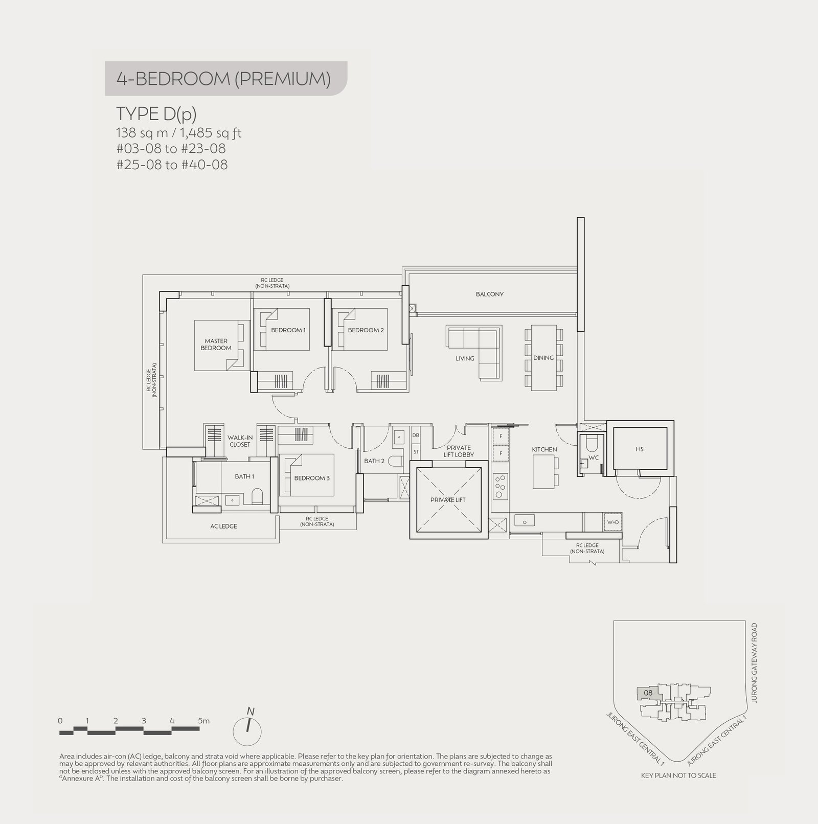 D(p) · 1485 sqft