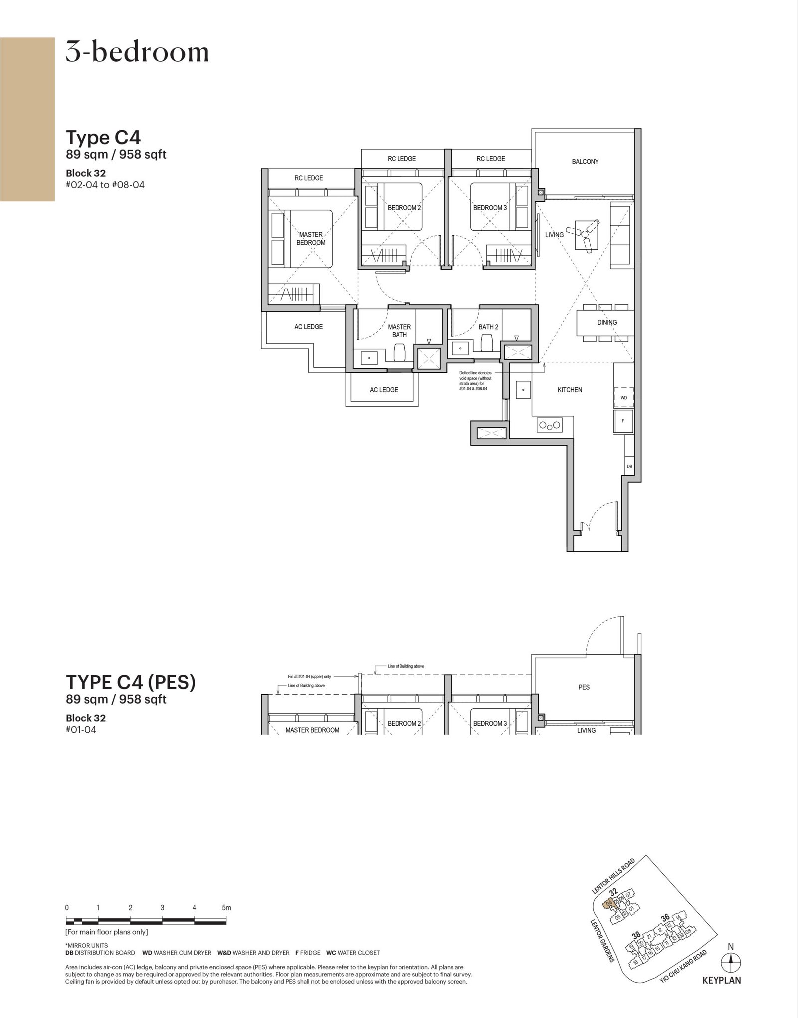 C4 · 958 sqft