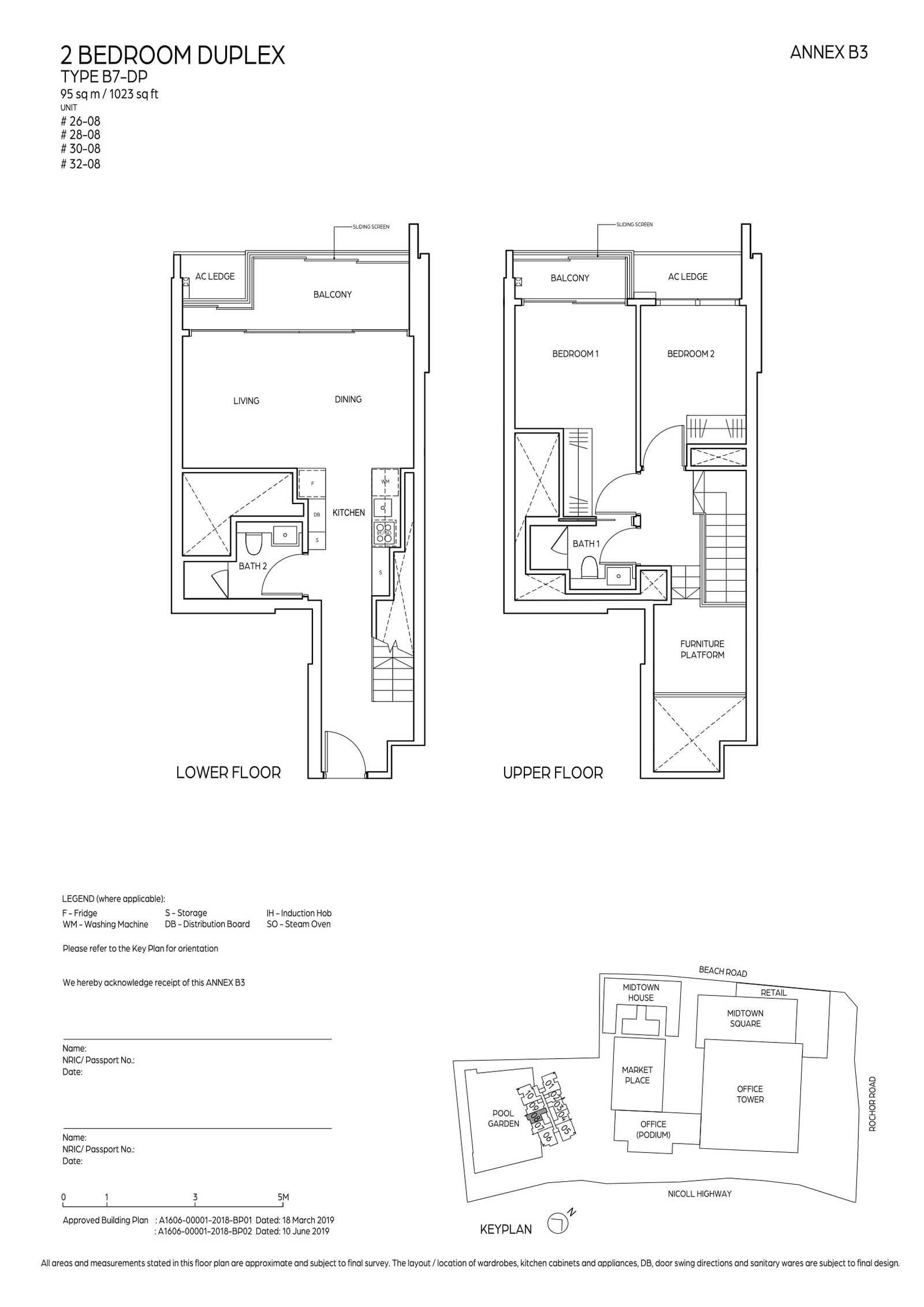 B7-DP · 1023 sqft