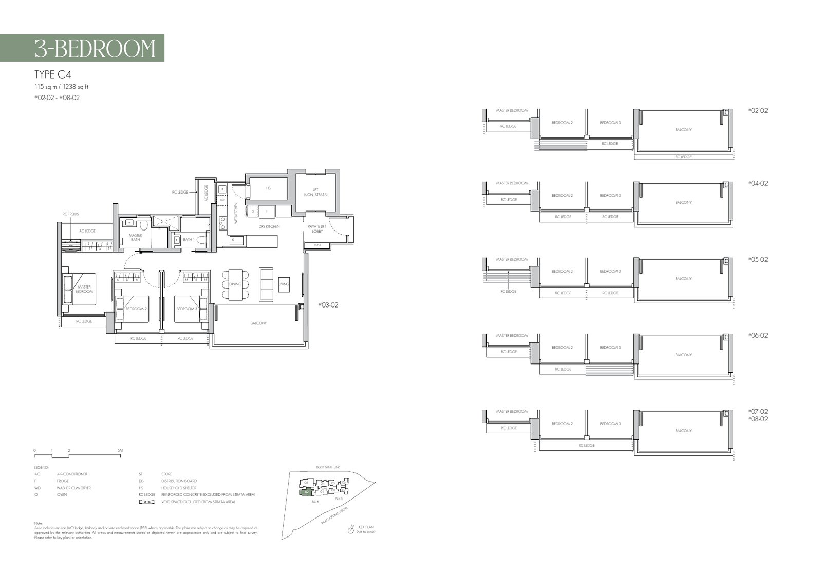C4 · 1238 sqft