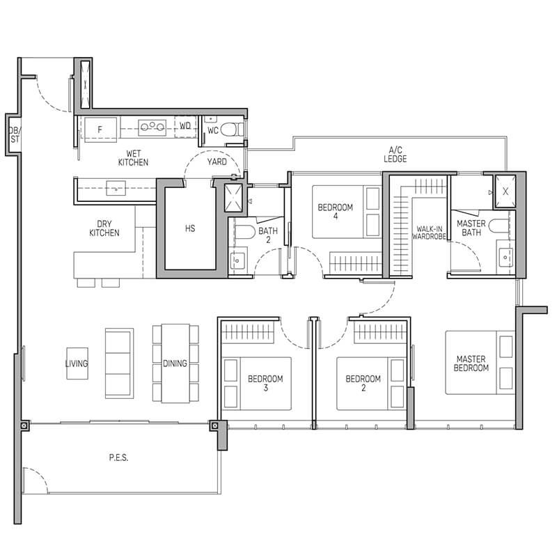D1(p) · 1453 sqft