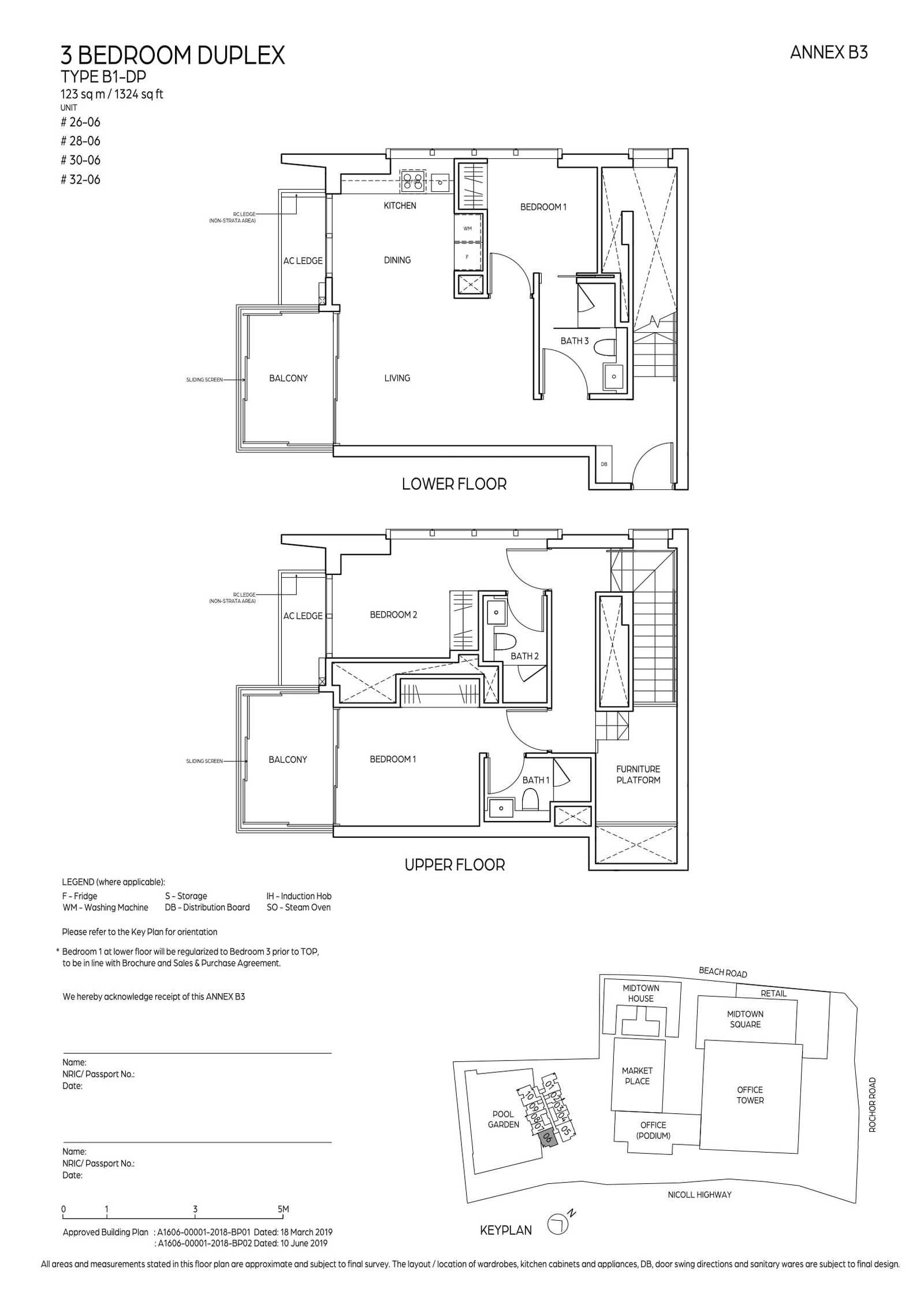 B1-DP · 1324 sqft