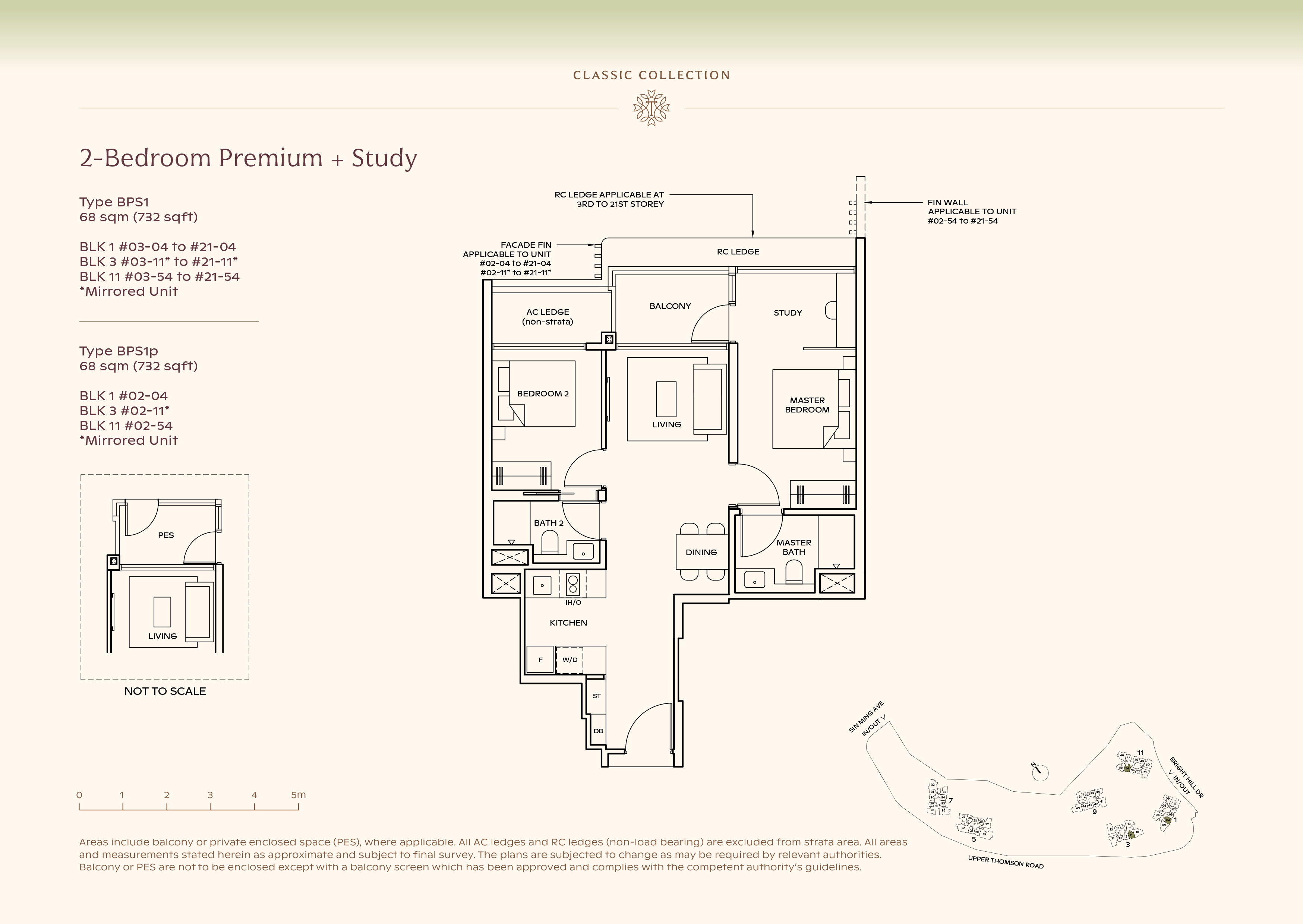 BPS1 · 68 m² / 732 sqft