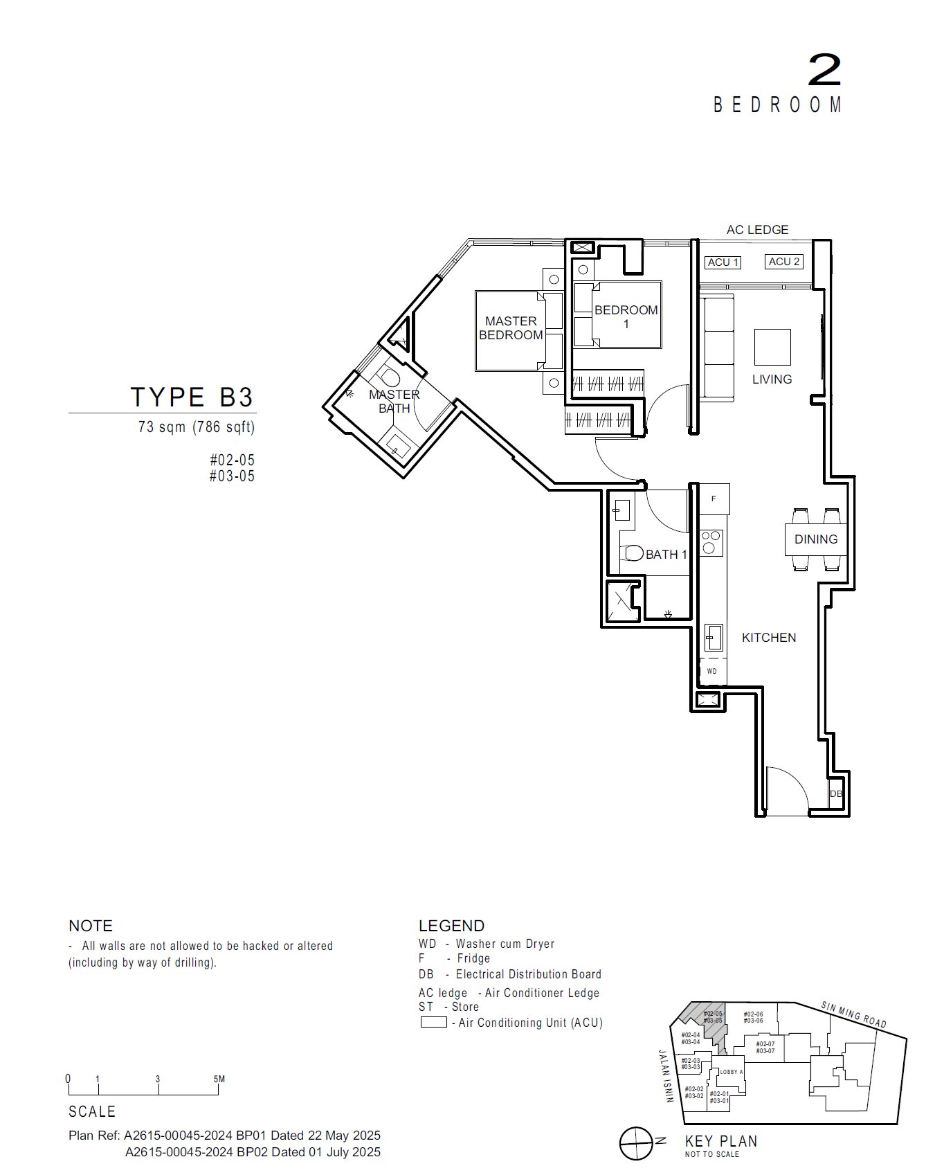 B3 · 786 sqft