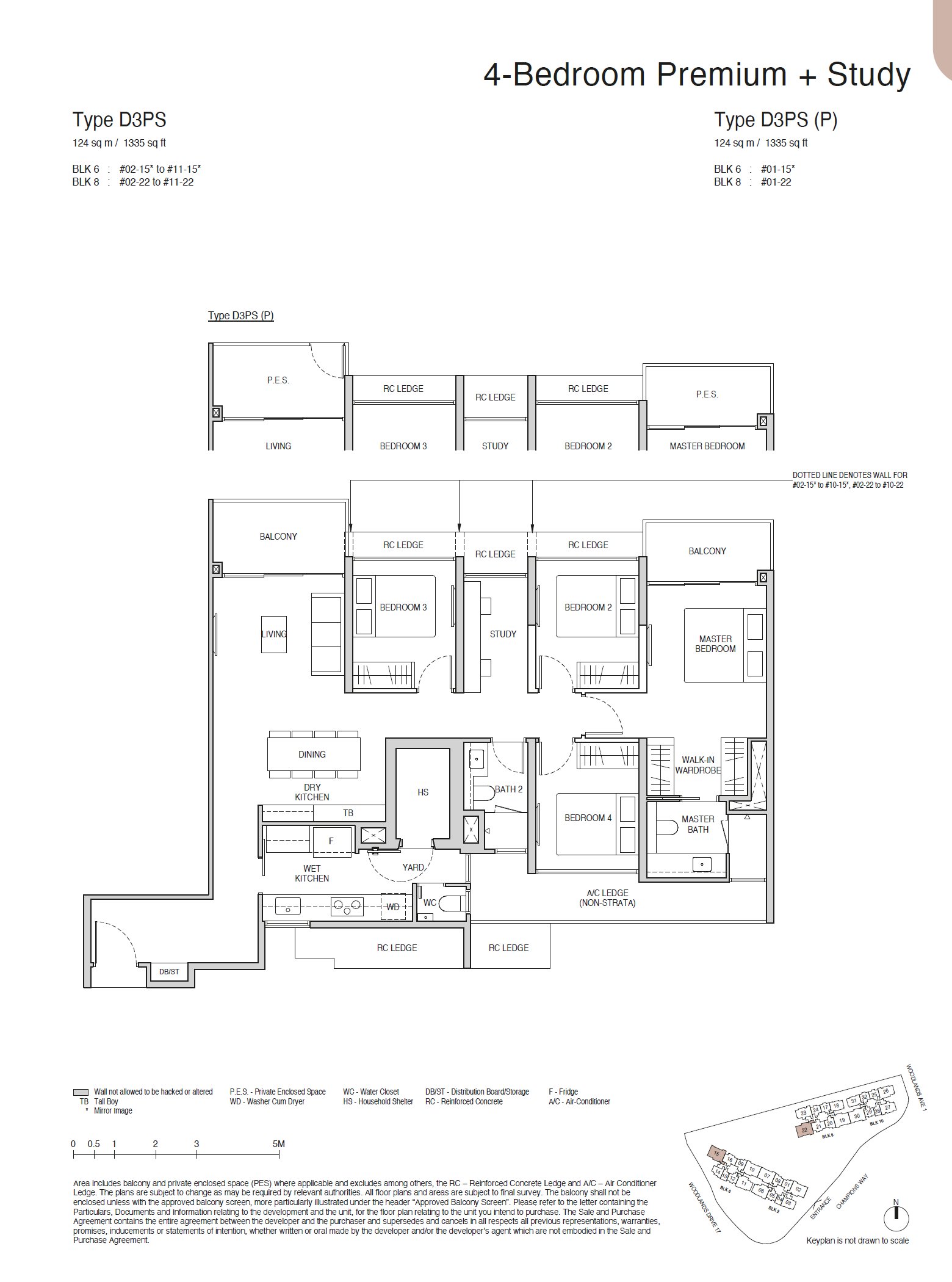 D3PS · 1335 sqft