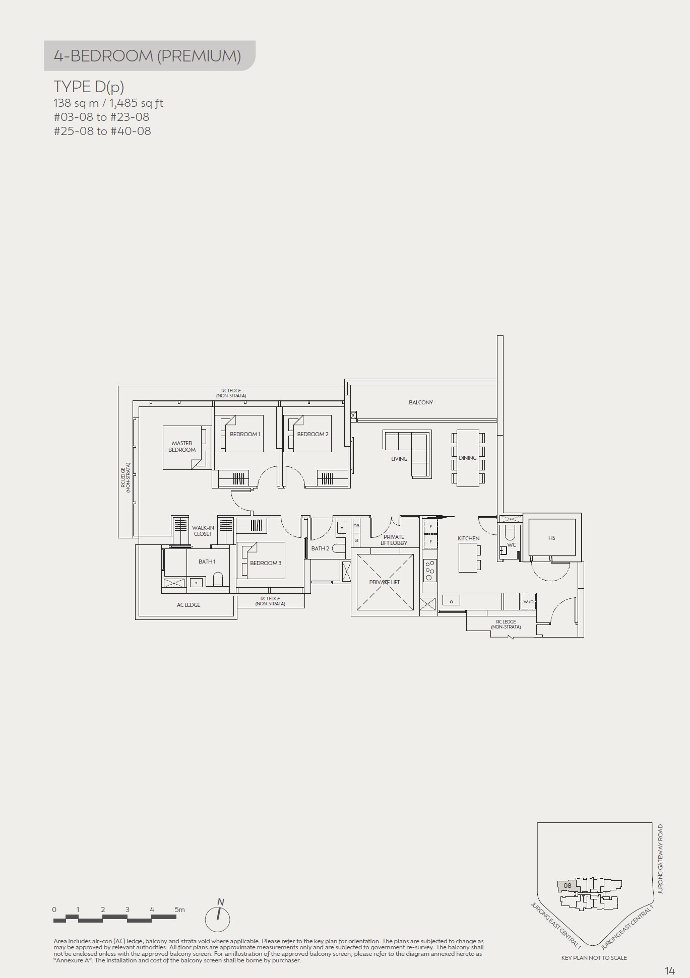 D(p) · 1485 sqft