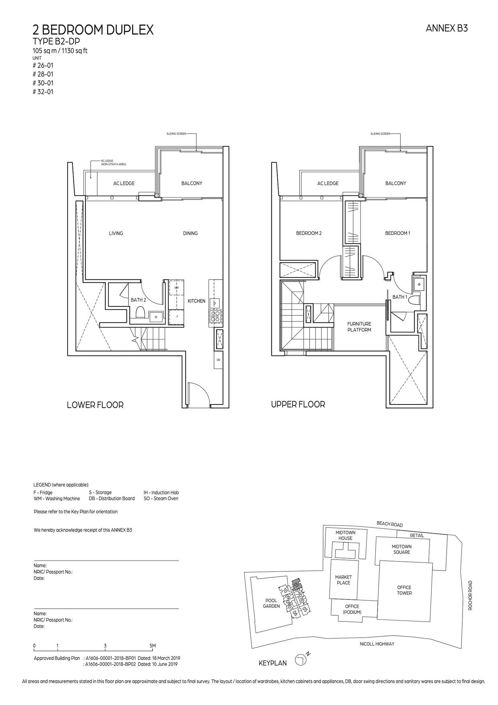 B2-DP · 1130 sqft