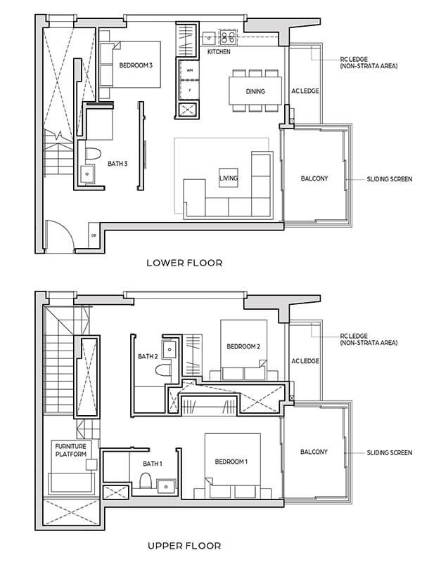 B1a-DP · 1324 sqft