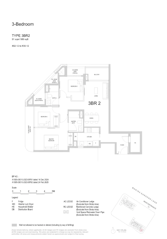 3 Bedroom · 3
