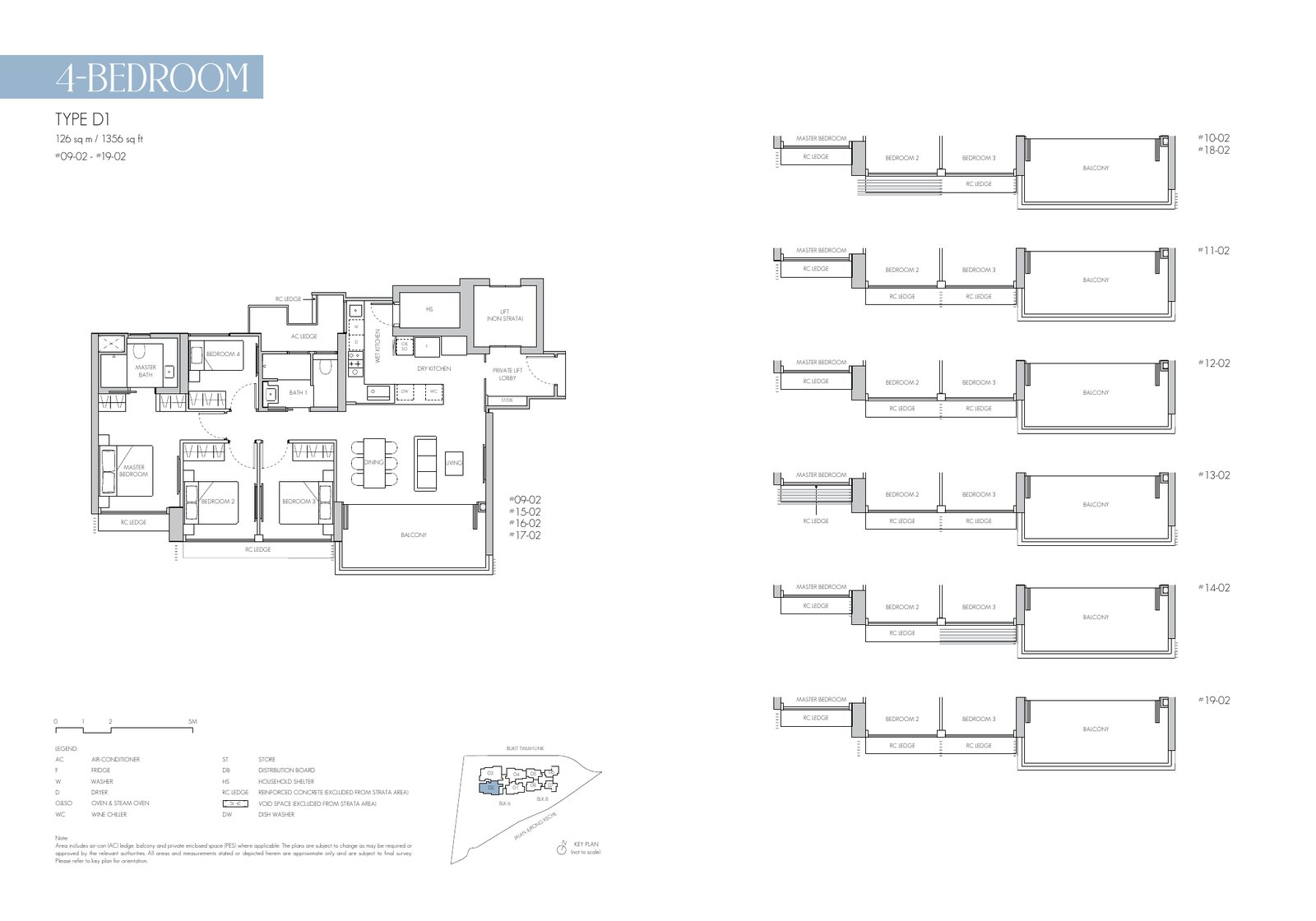 D1 · 1356 sqft