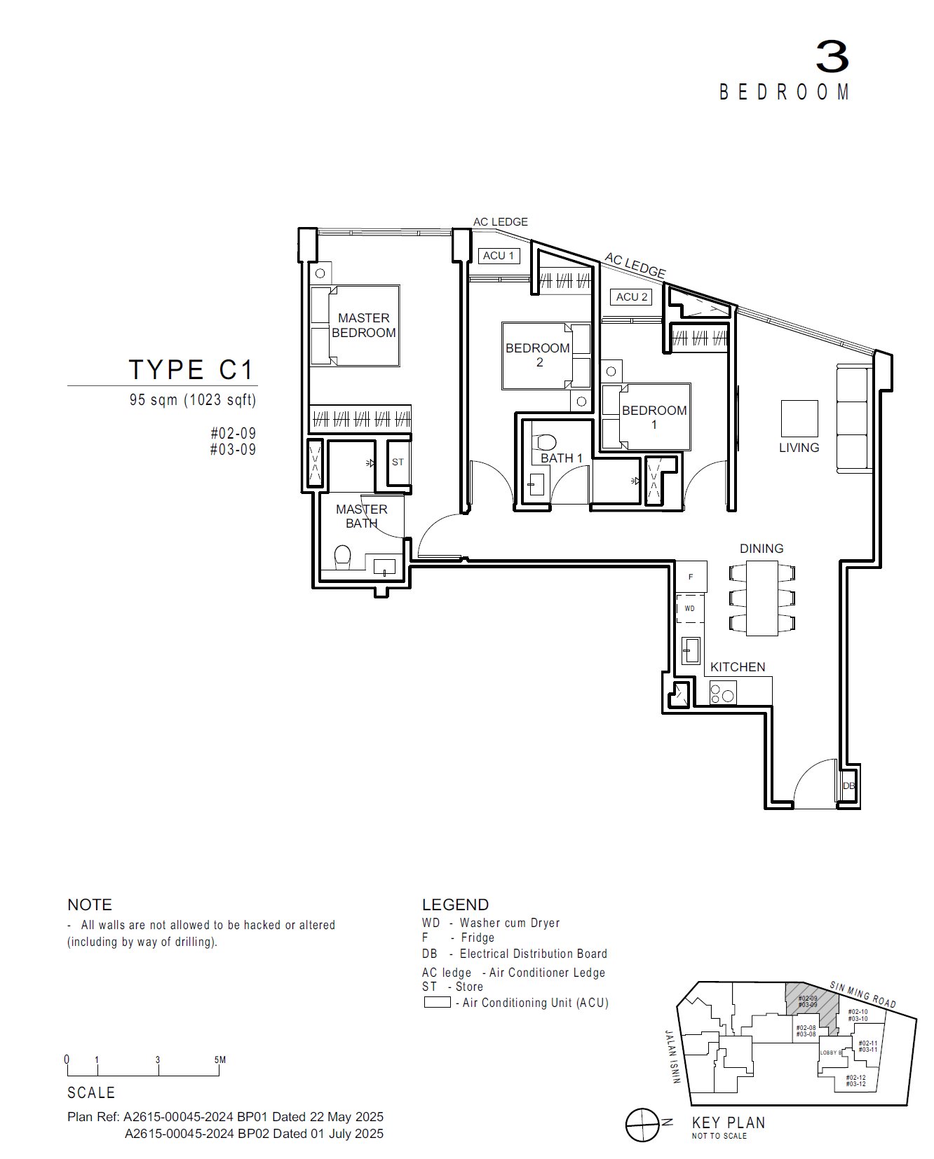 C1 · 1023 sqft