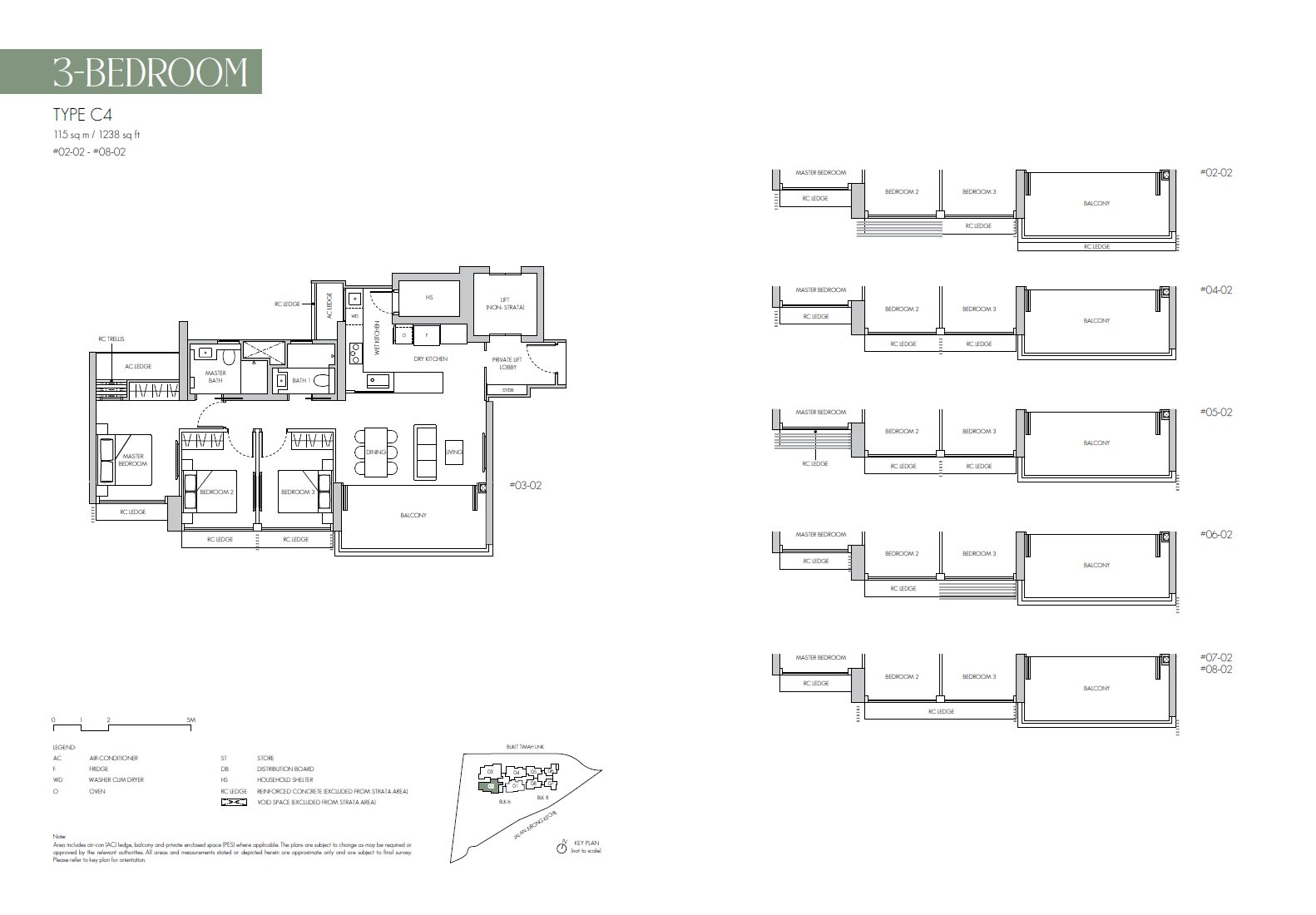 C4 · 1238 sqft