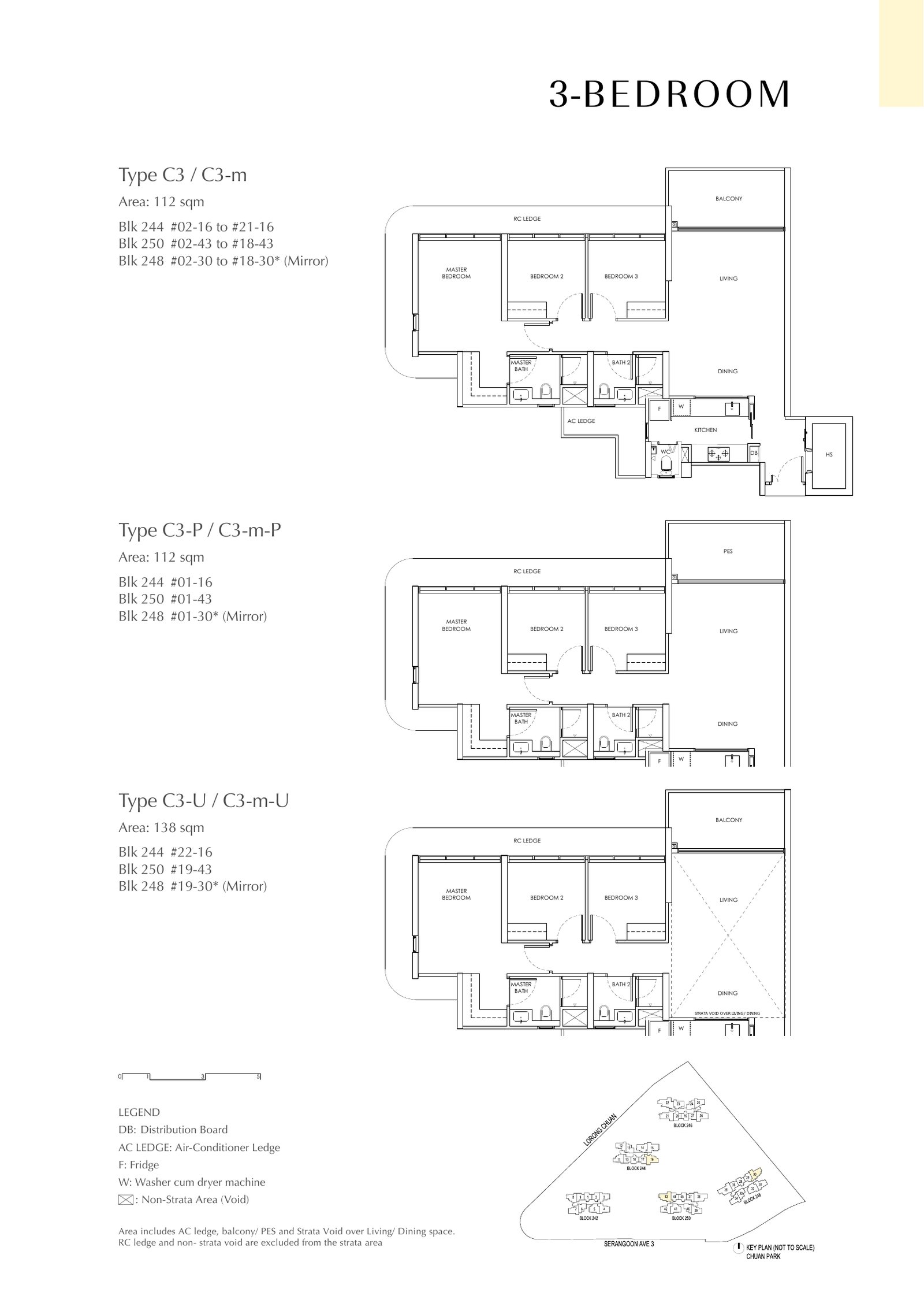C3 / C3-P / C3-U · 1206 sqft