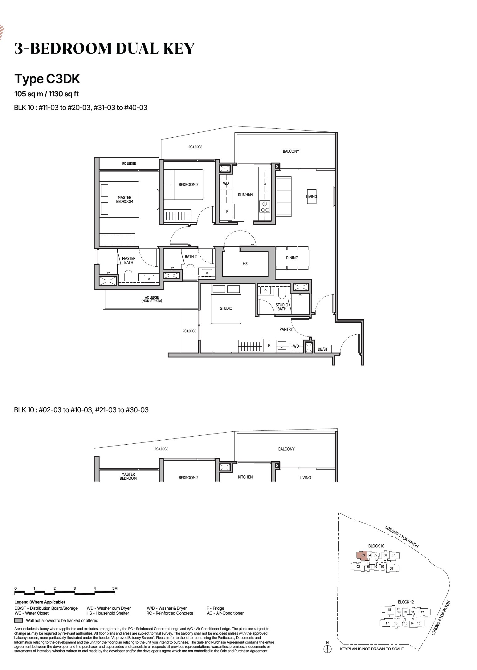 C3DK · 1130 sqft