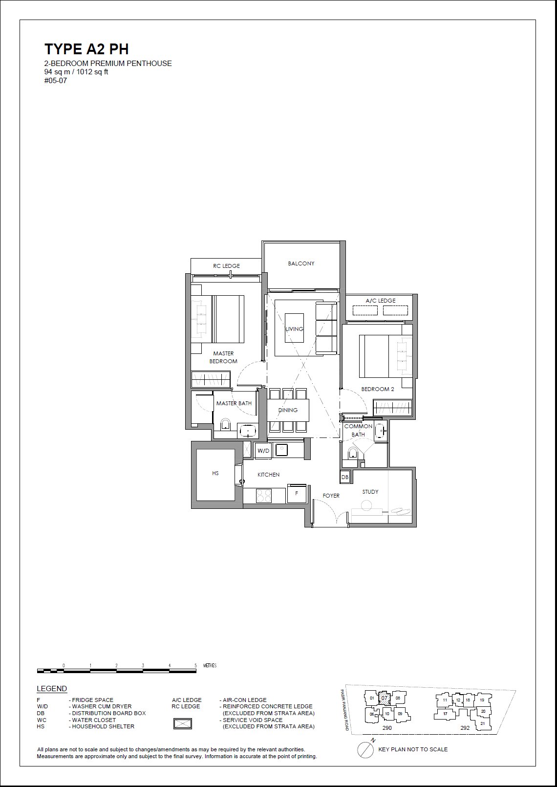 A2 PH · 1012 sqft