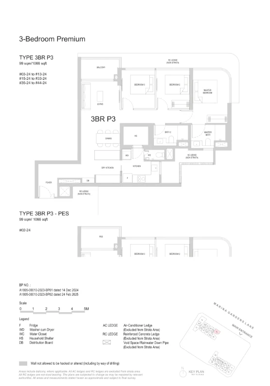 3 Bedroom · 7