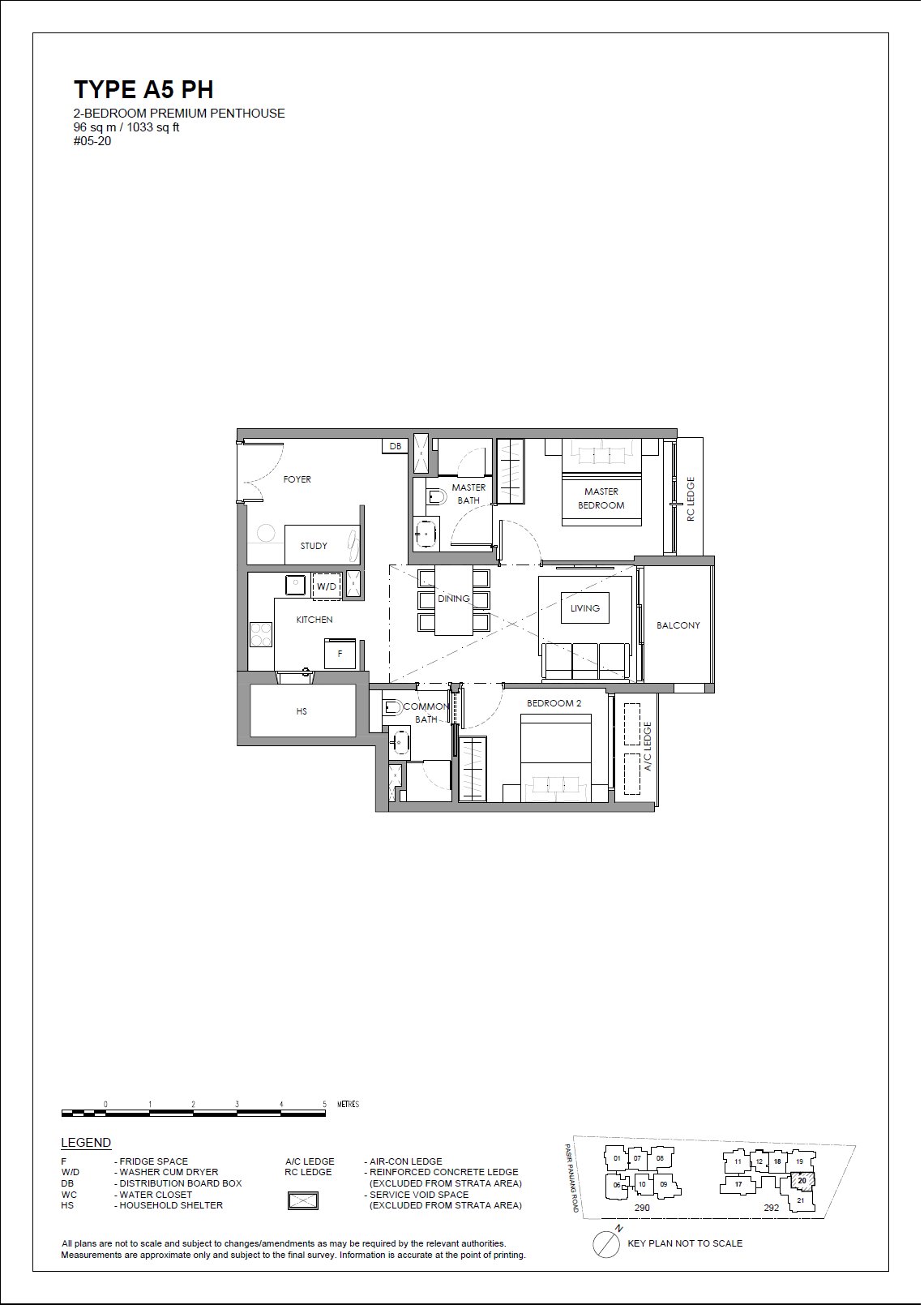 A5 PH · 1033 sqft