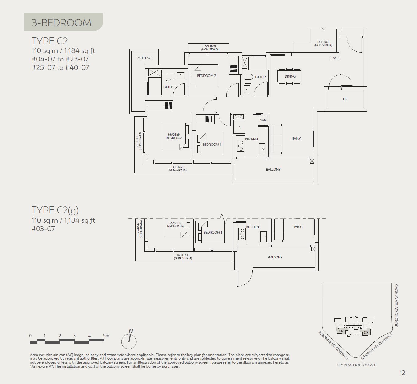 C2 · 1184 sqft